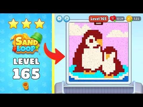 How to Beat Sand Loop Level 165! 🏖️ (HARD LEVEL) | Step-by-Step Walkthrough & Solution