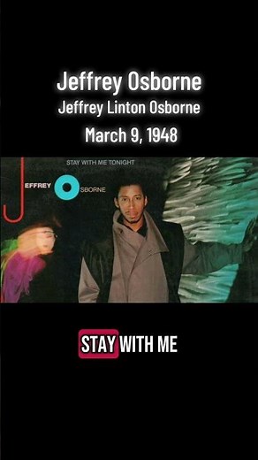 Jeffrey Osborne’s Birthday & Heartbreaking Loss of His Wife, Sheri Osborne