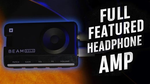 Blackstar BEAM SOLO Review – Portable Headphone Amp & 4-Channel USB Interface for Guitarists
