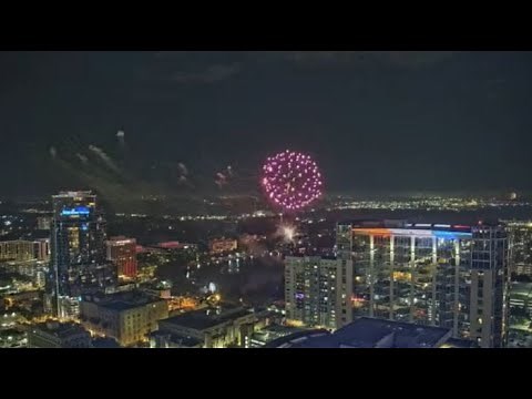 LIVE: July 4 fireworks at Lake Eola in Downtown Orlando, Florida