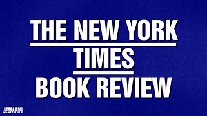 64K views · 894 reactions | Get with the times—or more specifically, The New York Times Book Review! | Jeopardy! | Facebook