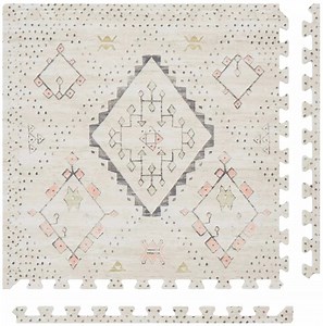 Pink and Grey Foam Play Mat | Ula - Little Nomad | House of Noa