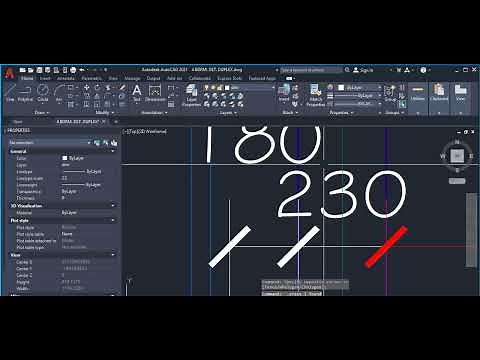 AutoCAD tutorial: how to create slab and beam layout
