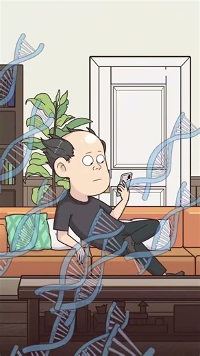 Men poop before leaving the house, is that something our ancestors taught us? #animation #kidsare...