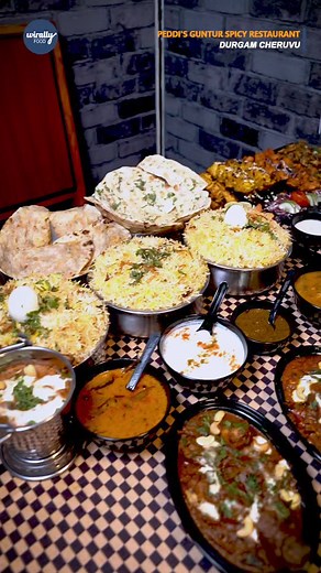 15K views · 162 reactions | Drooling for spicy food..? Try Guntur spicy food at peddi's restaurant near durgam cheruvu !! They specialise in serving andhra guntur food in the city !! #prwanspalaav #jointpalaav #wirallyfood #foodshorts #hyderabadfood | Wirally Food | Facebook