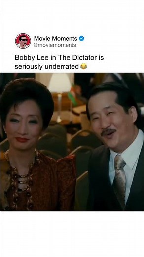 Bobby Lee in The Dictator is seriously underrated 😂