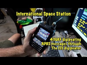 APRS Through The ISS With an HT Radio