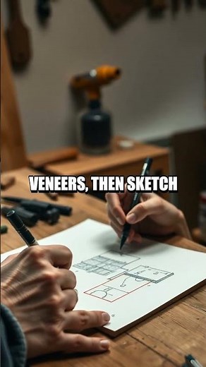 Silent Veins of Veneer Marquetry