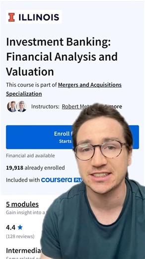 Charlie Money | 5 free finance courses on coursera #charliesmoney #financecourse #learntoinvest #investingcourse #investingforbeginners #finance101... | Instagram