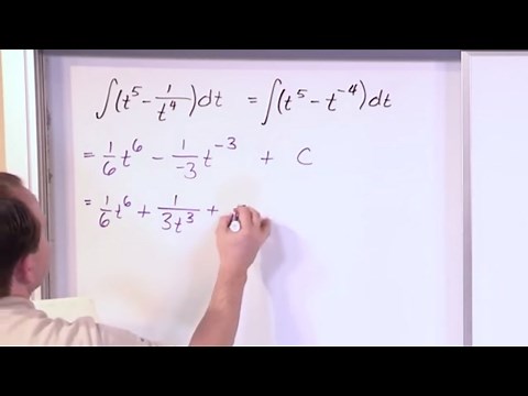 Lesson 6 - Integrating Polynomials, Part 2 (Calculus 1)