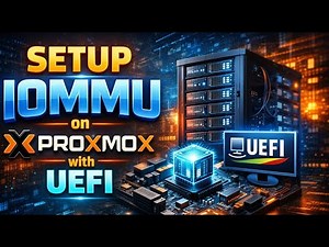How to Enable IOMMU on Proxmox (UEFI + PCIe Passthrough)