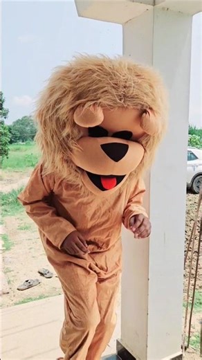 Shivanshi ne sher ko bhaga diya 😲 ❤️ #shorts #emotional #ytshorts #hearttouching #viralvideo