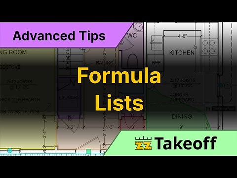 Formula Library Lists
