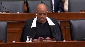 'I'm reclaiming my time!': Ayanna Pressley loses her cool, scolds Scott Bessent over Trump's tariffs during heated exchange in House hearing