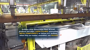 Inside US Massive Factory Building Large Number of Scary Munitions - Production Line