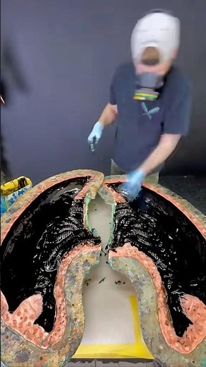 How to cast a life sized Xenomorph #alien #xenomorph