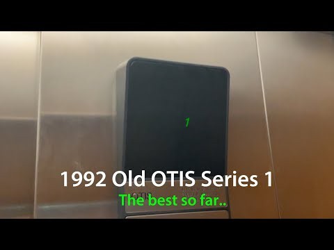 1992 Old Otis Series 1 Elevators at 2168 Millburn Ave, Maplewood NJ