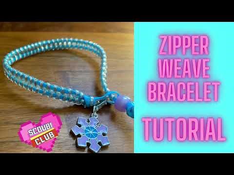 Scoubi Club’s Zipper Weave Tutorial