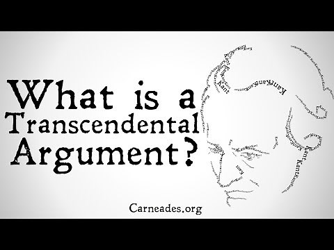 What is a Transcendental Argument? (Philosophical Methods)