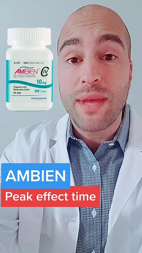 Understanding the Peak Effect Time of Ambien (Zolpidem)