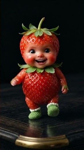 The Berry best dancer🍓#strawberry baby#Dancing starwberry#cute animation# 3D character
