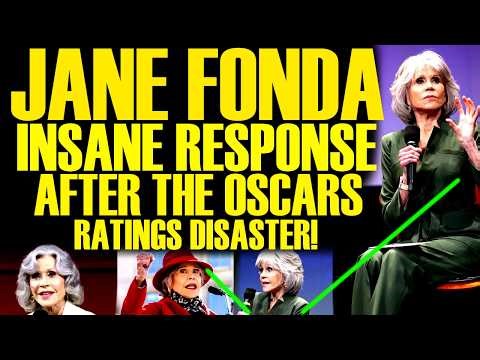 Jane Fonda LASHES OUT After the OSCARS RATINGS DISASTER! & Says The WORST Comments In YEARS!