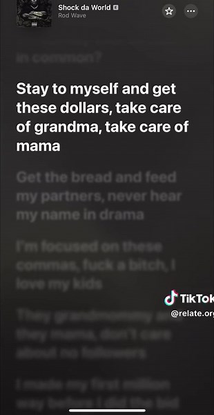 Shock Da World- Rod wave #fyp #music #lyrics #real #viral | rod wave lyrics