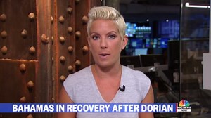 Survivors from destroyed areas in the Bahamas evacuate