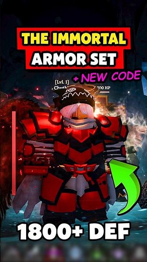 NEW FREE CODE + IMMORTAL ARMOR! 🛡️💎 #theforge #roblox