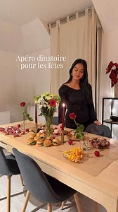 Mes idées pour un apéro dînatoire entre amis pour les fêtes ✨🎄 Pour préparer tout ça, je suis allée au Auchan Lac, qui vient tout juste de faire peau neuve. Le magasin est plus moderne, plus pratique, et surtout… j’ai pu trouver tous mes ingrédients au même endroit, avec un super large choix ! 🍽️ Au menu pour mes invités : Minis burgers au saumon fumé, fromage ail & fines herbes, roquette / Plateau de fromages et charcuterie / Brochettes mangue–crevettes avec un filet d’huile d’olive, sel & pa
