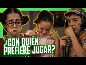 El Chavo wants to play with the cupcakes