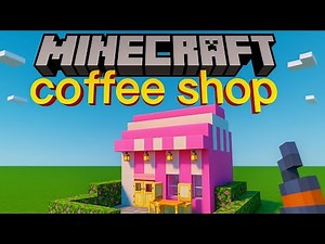 Minecraft Coffee Shop ☕😍#minecraft #minecraftvideos