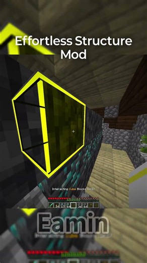 마크 핵 모드 Hack Mod Minecraft #Shorts