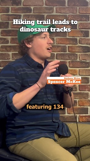 🦕 Find this epic hike in the 'Switzerland of America.' And if you visit, treat the area with respect and make sure you Leave No Trace. #colorado #hiking #coloradohikes #dinosaur #ouray | OutThere Colorado