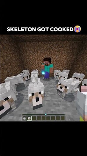 Skeleton got cooked 😭