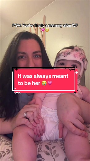 It was always meant to be her 💗😭💗😭💗😭💗😭 #ivf #ivfsuccess #malefactorinfertility
