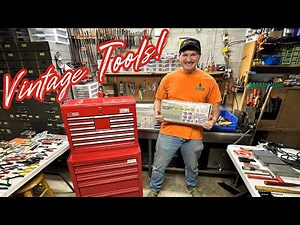 We Scored Big on this 1980's Craftman Chest Loaded with Preserved Mechanics and Machinist Tools!