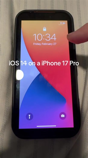 Note, I did not actually get iOS 14, I used a iPhone X on iOS 14 with VNC jailbreak tweaks to work on a VNC viewer! #iphone #iphone17pro #ios14 #apple #xyzbca