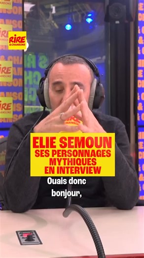 Les personnages mythiques d’Elie Semoun en interview sur Rire & Chansons | Rire et Chansons