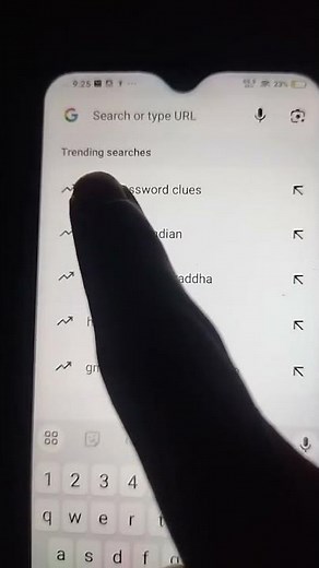 Chrome trending topics searches list 😲