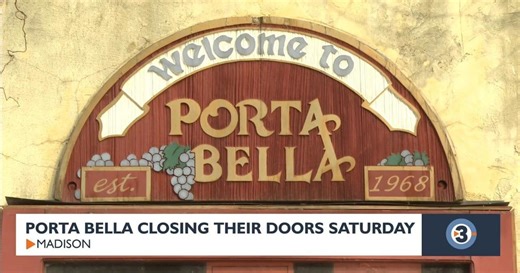 Porta Bella restaurant permanently closes after 58 years serving Madison community
