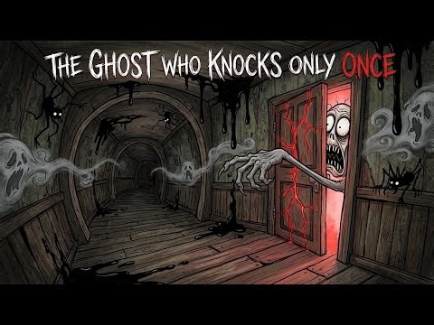 THE GHOST WHO KNOCKS ONLY ONCE | Creepy Horror Cartoon Story