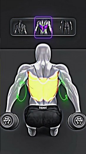 How to Target the Right Back Muscles Using Dumbbells