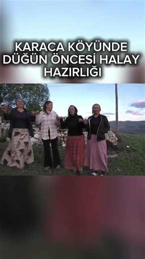 Wedding preparations for the traditional Turkish folk dance (halay) in Karaca village #halay #hal...