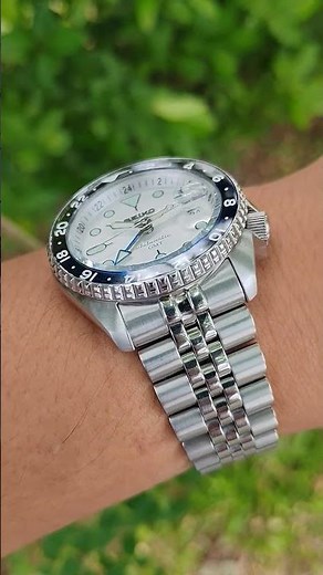 Seiko 5 Sports SKX Series SSK033K1 GMT white dial