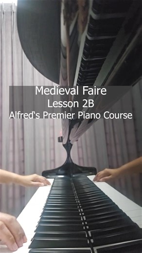 Medieval Faire Lesson 2B Alfred‘s Premier Piano Course