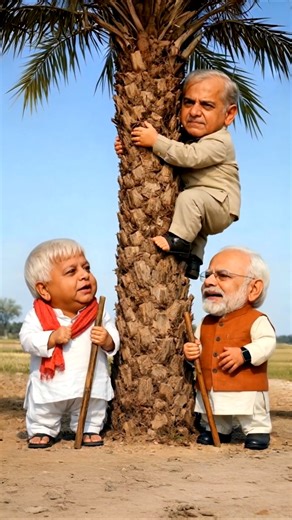 🤣 International Loan Drama | Modi Ji, Shahbaz Sharif & Lalu Yadav Funny Video 😂 #funny #trending