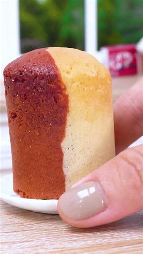 Mini Chocolate Cake Recipe🍫 Satisfying ASMR | Mini Cake #shorts #asmr #miniature #minicake