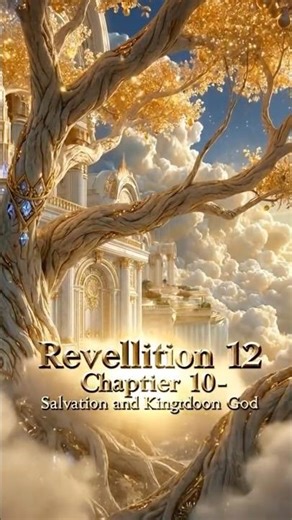 Revelation 12:10, symbolizing the victory of God’s kingdom.