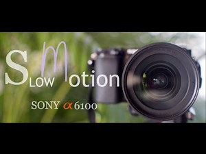 SLOW MOTION Test - SONY A6100 at 120fps with SIGMA 16mm f1.4 | Settings
